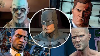 Batman The Telltale Series  All Bosses amp Ending  4K 60FPS PS5 [upl. by Aissat]