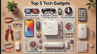 A review of the top 5 best unique gadgets on Amazon [upl. by Ahsiekrats407]