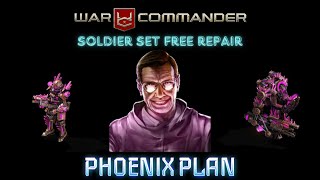 War Commander  Phoenix Plan Soldier Set Free Repair [upl. by Llewon186]