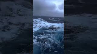 Biggest waves in the North sea😳 [upl. by Yllah882]