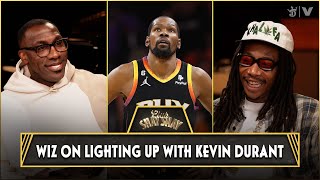 Wiz Khalifa On Lighting Up With Kevin Durant Michael Phelps amp Mt Rushmore  CLUB SHAY SHAY [upl. by Yrocej]