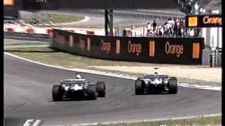 F1 2003 Spanish GP Ralf Schumacher vs Juan Pablo Montoya [upl. by Notfilc]