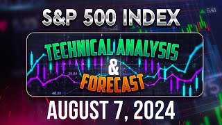 SP500 Forecast amp Technical Analysis August 7 2024 SPX500 [upl. by Yentruocal769]