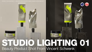 Redshift Studio Lighting 01  Product Shot Tutorial with Vincent Schwenk [upl. by Sonitnatsnoc]