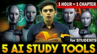 5 Secret Study Tools of Topper🔥 FREE AI Tools for Students Prashant Kirad [upl. by Hardman]