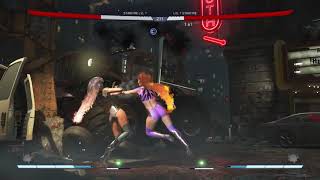 Injustice 2 Starfire Vs Blackfire 4K [upl. by Adnah]