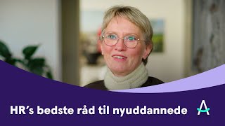 HR’s bedste råd til dig der er nyuddannet [upl. by Giffer]