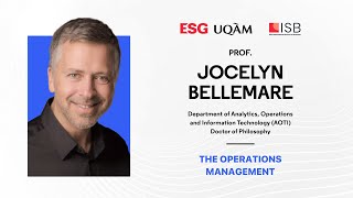 The Operations Management EMBA students learn to do more with less  Prof Jocelyn Bellemare [upl. by Agon]