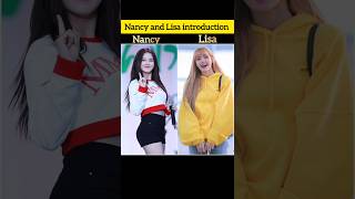 Nancy and Lisa life introduction nancy lisa southkorea introduction shorts [upl. by Nnylirak]