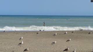 Playa San Luis de Sabinillas andalucia casares 🌊🧘💧🏖️☀️💎✨ sonido Relajante 🧘 Soy Única [upl. by Nwahsat]