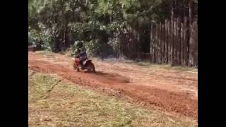 High speed whoops KTM 50 SX mini [upl. by Neevan908]