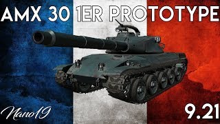 WoT  AMX 30 1er prototype  As de char  Replay commenté [upl. by Nabroc4]