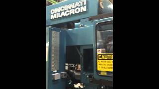 Cincinatti Milacron Model 375 48 Injection Molding Machine [upl. by Hultin]