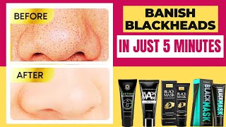 Best Blackhead Remover Peel Off Mask  Get Glowing BlackheadFree Skin [upl. by Pals992]