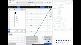 AP PreCal 2425 215 Semilog plot video 4 [upl. by Etiuqram158]