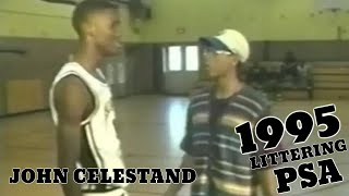 1995 PISCATAWAY HS Littering PSA Commercial starring JOHN CELESTAND BIG STARS LOST TAPES [upl. by Lazos417]