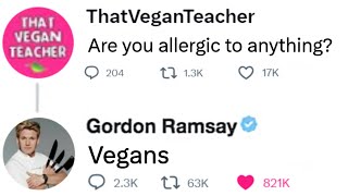 GORDON RAMSAY SAVAGE TWEETS [upl. by Hein947]