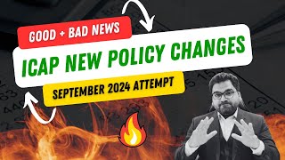 ICAP New Policy Changes  Attention CA Students 🔥🔥 [upl. by Aecila]