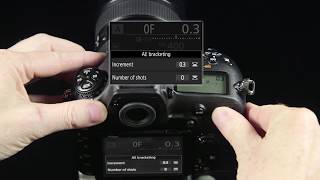 Nikon D850 Exposure Bracketing Setup Tutorial [upl. by Veronike652]