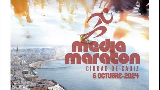 Media Maratón de Cádiz 2024 🫡 [upl. by Anidam]