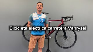 Bicicleta eléctrica carretera modelo vanrysel EEDR AF sram 12 velocidades AXS [upl. by Wehttan]