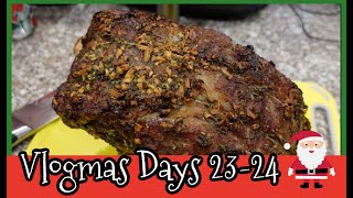 VLOGMAS DAYS 2324  HAPPY CHRISTMAS EVE [upl. by Emyle]