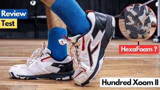 Hundred Xoom II Badminton Shoes Test and Review [upl. by Gabbert511]