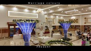 Contemporary Reception Decor  Sri Ramachandra Convention Center  Thiruvanmiyur [upl. by Pris90]