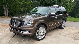 2015 Lincoln Navigator Review  Old School Yet Still In The Fight [upl. by Eelac220]