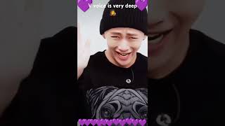 Deep voice man is V🧑‍🎤btslover kpopidol army btsmember vlovers [upl. by Aneehsal]