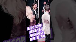 Jacob Elordi Arrives at Marrakech Film Festival amp Bumps into Andrew Garfield [upl. by Aenea]