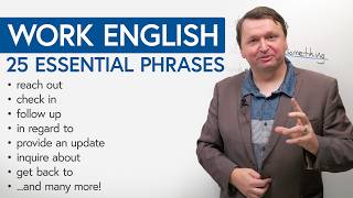 Speak like a Pro 25 Business English Phrases [upl. by Ojela]