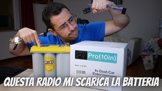 Come mai la mia nuova Autoradio 12 DIN mi scarica la batteria dellAuto [upl. by Reiche]