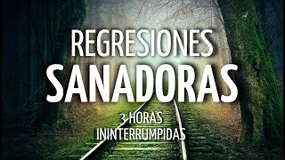 🎧3 Horas ININTERRUMPIDAS para SANAR VIDAS PASADAS a través de las REGRESIONES💫 [upl. by Ria476]