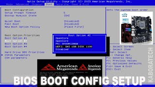 American Megatrends Bios Motherboard Setup [upl. by Osy]