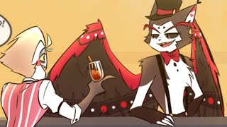 A new drinking buddy  Hazbin Hotel comic dub [upl. by Orlantha283]