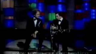 Simon amp Garfunkel  Old FriendsBookends  Britannia Awards 1977 [upl. by Aylatan572]