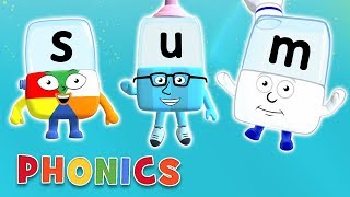 Phonics  Learn to Read  Triple Letters  Alphablocks [upl. by Katz]