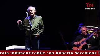 Una serata indimenticabile con Roberto Vecchioni LInfinito Tour a Piazza Armerina [upl. by Kraft]