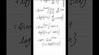 Differentiate the following with respect to x sinxsinx 12th Maths Differentiation MCQs [upl. by Aisenat755]