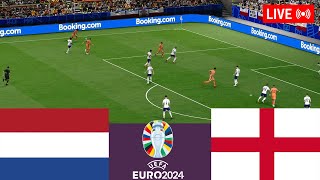 Netherlands vs England LIVE Euro Cup 2024 Germany Full Match  Simulation Video Games [upl. by Plotkin]