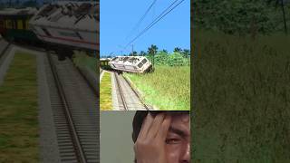 ICF RAJDHANI EXPRESS LIVE ACCIDENT😆😆 trains train [upl. by Nueoht36]