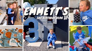 Emmetts 3RD birthday vlog birthdayparty 3rdbirthday family [upl. by Umberto]