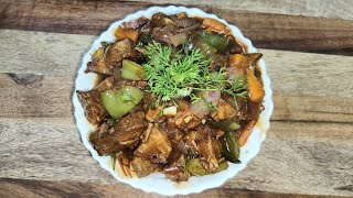 Jackfruit Delight Chilli Kathal Recipe  Vegetarian Meat Magic How to make chilli kathal [upl. by Ahsiekel]