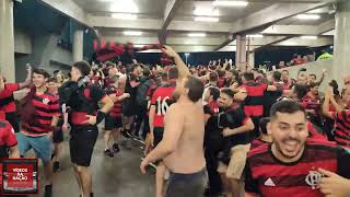 DESCIDA DA TORCIDA DO FLAMENGO CONTRA O CORINTHIANS  FLAMENGO NA SEMIFINAL DA LIBERTADORES 2022 [upl. by Assirolc]