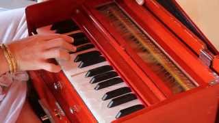 quotOm Namah Sivaya Gurave Satchidananda Murtayequot played on harmonium SRYBC [upl. by Colson]