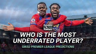 Meet the most UNDERRATED player in the Premier League  GW32 Predictions  Squawka Talker Podcast [upl. by Tonia51]