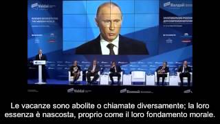 Il discorso di Putin che i nostri politici non faranno mai [upl. by Davilman59]