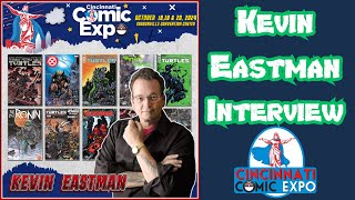 Kevin Eastman Interview Cincinnati Comic Expo 2024 tmnt [upl. by Eneri510]