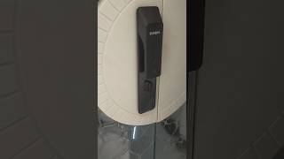 Electronic lock installation on Glass door doorlock [upl. by Ziul]